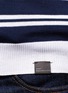Detail View - Click To Enlarge - WHITE MOUNTAINEERING - Cotton silk stripe cardigan