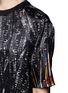 Detail View - Click To Enlarge - GIVENCHY - Sequin print silk T-shirt