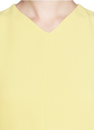 Detail View - Click To Enlarge - CHLOÉ - Crepe Sable peplum top