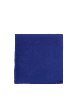 Main View - Click To Enlarge - ARMANI COLLEZIONI - Wave jacquard silk scarf