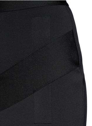 Detail View - Click To Enlarge - GIVENCHY - 'Jupe' ribbed jersey pencil skirt