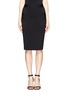 Main View - Click To Enlarge - GIVENCHY - 'Jupe' ribbed jersey pencil skirt