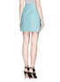 Back View - Click To Enlarge - VALENTINO GARAVANI - Crepe Couture drape pleat wrap skirt