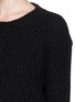 Detail View - Click To Enlarge - HAIDER ACKERMANN - 'Vigari' rib knit sweater