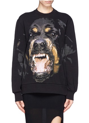 Main View - Click To Enlarge - GIVENCHY - Rottweiler print sweatshirt 