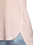 Detail View - Click To Enlarge - VINCE - Silk crepe front jersey sleeveless top