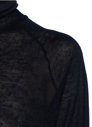 Detail View - Click To Enlarge - HAIDER ACKERMANN - 'Sforza' fine knit turtleneck sweater