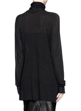 Back View - Click To Enlarge - HAIDER ACKERMANN - 'Sforza' fine knit turtleneck sweater