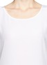 Detail View - Click To Enlarge - VINCE - Silk front jersey T-shirt