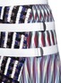 Detail View - Click To Enlarge - PETER PILOTTO - Asymmetric tweed flap A-line print skirt