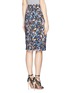 Back View - Click To Enlarge - ERDEM - 'Frida' floral blossom print pencil skirt
