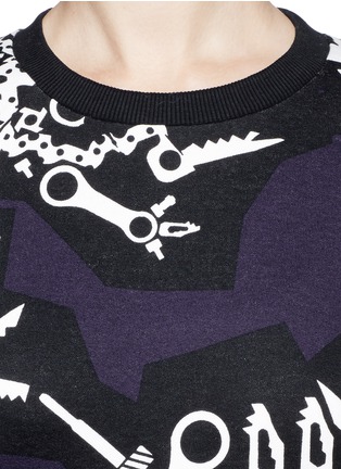Detail View - Click To Enlarge - KENZO - Monster print sweatshirt