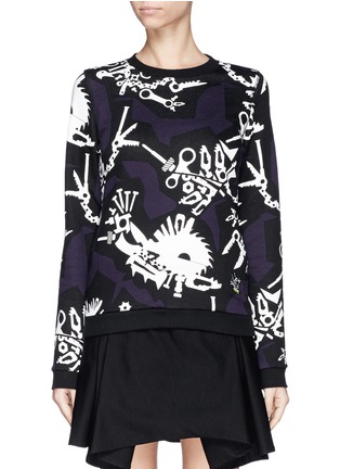 Main View - Click To Enlarge - KENZO - Monster print sweatshirt