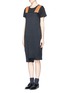 Figure View - Click To Enlarge - TOGA ARCHIVES - Mesh shoulder strap dress