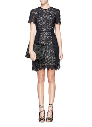 Figure View - Click To Enlarge - ERDEM - 'Aubrey' floral lace dress