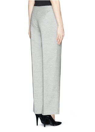 Back View - Click To Enlarge - THE ROW - 'Mindy' double face wool wide leg pants