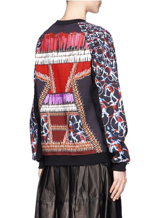 Back View - Click To Enlarge - PETER PILOTTO - Ceremony print cotton sweatshirt