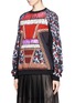 Front View - Click To Enlarge - PETER PILOTTO - Ceremony print cotton sweatshirt