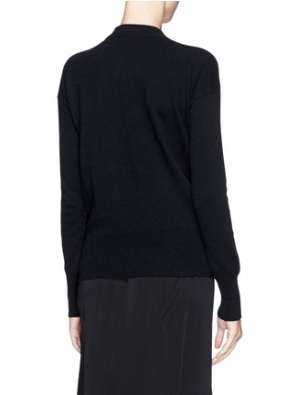 Back View - Click To Enlarge - THAKOON - Wrap front sweater