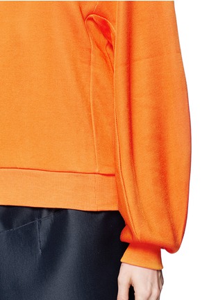 Detail View - Click To Enlarge - TOGA ARCHIVES - Sponge jersey sweatshirt
