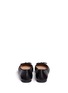 Back View - Click To Enlarge - TORY BURCH - 'Laila Driver' bow leather ballerina flats