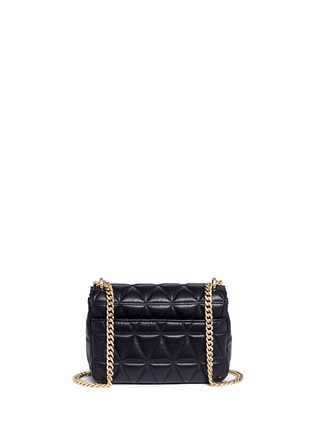 Detail View - Click To Enlarge - MICHAEL KORS - 'Sloan' small quilted lambskin leather chain crossbody bag