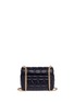 Detail View - Click To Enlarge - MICHAEL KORS - 'Sloan' small quilted lambskin leather chain crossbody bag