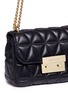  - MICHAEL KORS - 'Sloan' small quilted lambskin leather chain crossbody bag