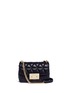 Main View - Click To Enlarge - MICHAEL KORS - 'Sloan' small quilted lambskin leather chain crossbody bag