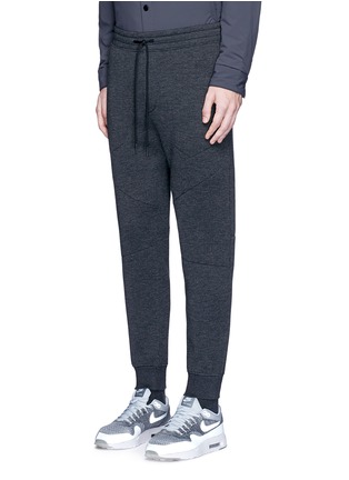 Front View - Click To Enlarge - ISAORA - 'Neo' bonded jersey sweatpants