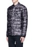 Front View - Click To Enlarge - ISAORA - Camouflage print down puffer jacket