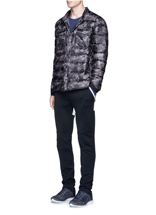 Figure View - Click To Enlarge - ISAORA - Camouflage print down puffer jacket