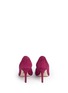 Back View - Click To Enlarge - PAUL ANDREW - 'Kimura' Swarovski crystal orb suede pumps