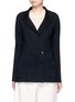 Main View - Click To Enlarge - MAIYET - Cashmere blend double breasted knit blazer