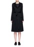 Main View - Click To Enlarge - MAIYET - Tie waist cashmere knit trench coat