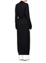 Back View - Click To Enlarge - MAIYET - Tie waist cashmere maxi cardigan
