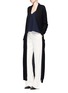 Figure View - Click To Enlarge - MAIYET - Tie waist cashmere maxi cardigan