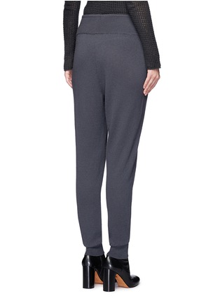 Back View - Click To Enlarge - MAIYET - Cashmere knit jogger pants