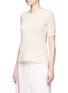 Front View - Click To Enlarge - MAIYET - Cashmere-silk open knit sweater
