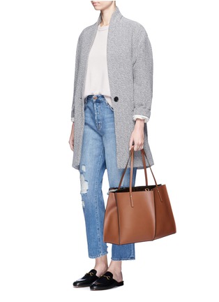 Figure View - Click To Enlarge - MAIYET - 'Sia East/West Shopper' leather tote