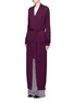 Front View - Click To Enlarge - MAIYET - Tie waist cashmere knit maxi cardigan