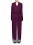 Main View - Click To Enlarge - MAIYET - Tie waist cashmere knit maxi cardigan