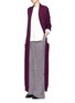 Figure View - Click To Enlarge - MAIYET - Tie waist cashmere knit maxi cardigan