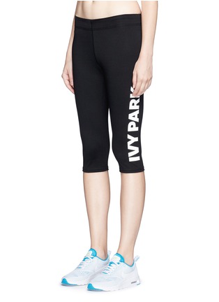 Front View - Click To Enlarge - TOPSHOP - 'K Print' mid ankle leggings
