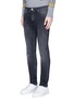 Front View - Click To Enlarge - ACNE STUDIOS - 'Ace' light wash skinny jeans
