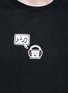 Detail View - Click To Enlarge - ACNE STUDIOS - 'Casey' music emoji patch sweatshirt