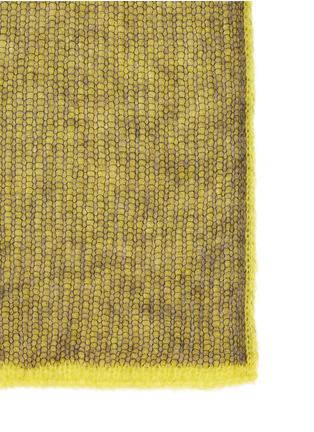 Detail View - Click To Enlarge - ACNE STUDIOS - 'Via 2 Face' contrast colour long knit scarf