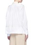 Back View - Click To Enlarge - SACAI - Side pleat webbing strap shirt