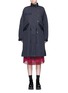 Main View - Click To Enlarge - SACAI - Nylon vest underlay down padded military coat
