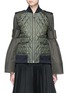 Main View - Click To Enlarge - SACAI - Sleeve strap quilted bomber jacket